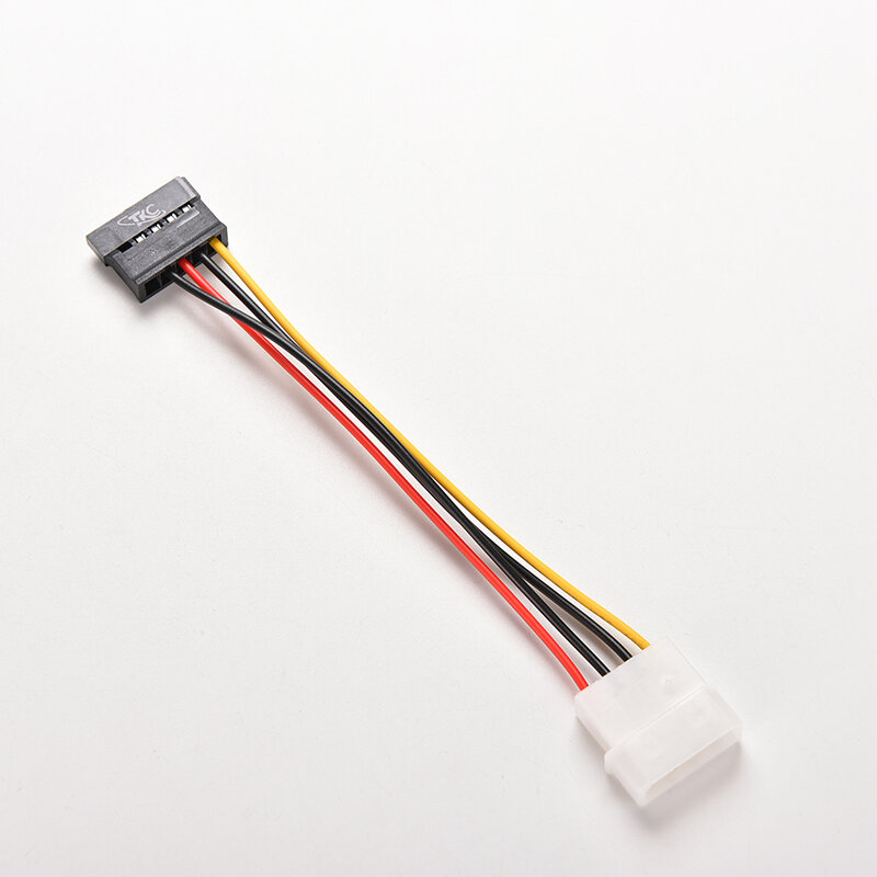 Лидер продаж, кабели питания для жесткого диска SATA 1 шт./2 шт./3 шт., 4-контактный IDE Molex на 15-контактный серийный ATA HDD
