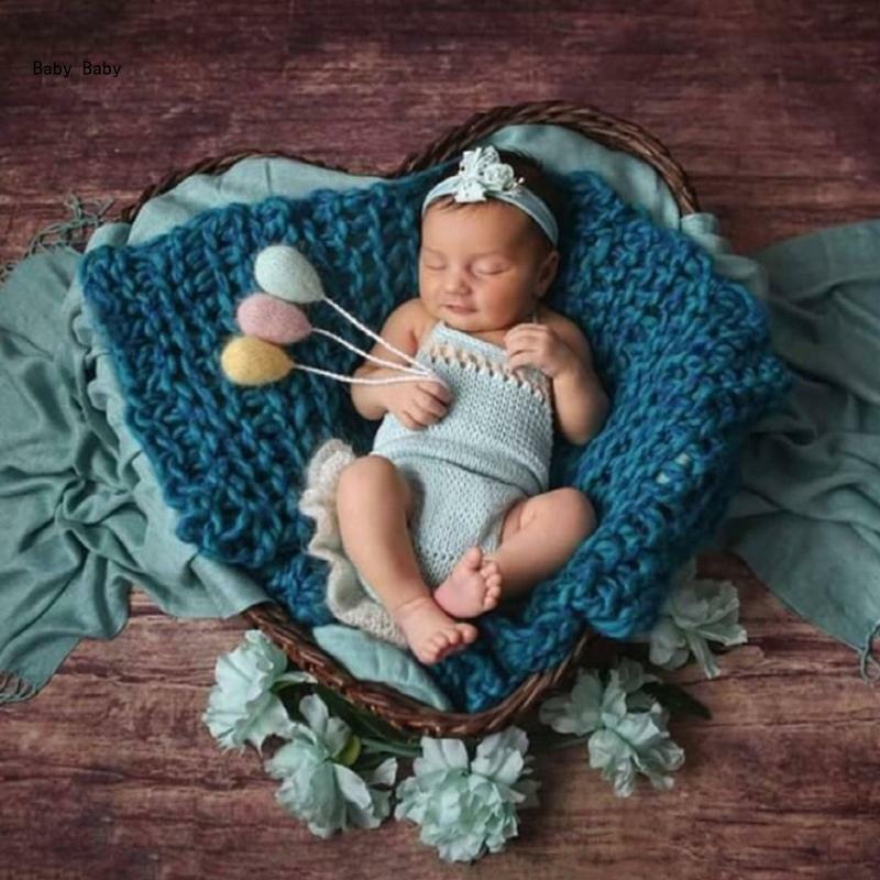 Alat Peraga Pemotretan Balon Warna-warni Alat Peraga Foto Bayi Baru Lahir Latar Belakang Fotostudio Q81A