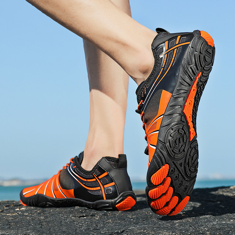 أحذية مشي طبيعية-أحذية مطاطية نعل مانعة للإنزلاق للنساء والرجال ، سريعة الجفاف ، الشاطئ ، السباحة ، ركوب الأمواج ، الهواء الطلق ، الصيف