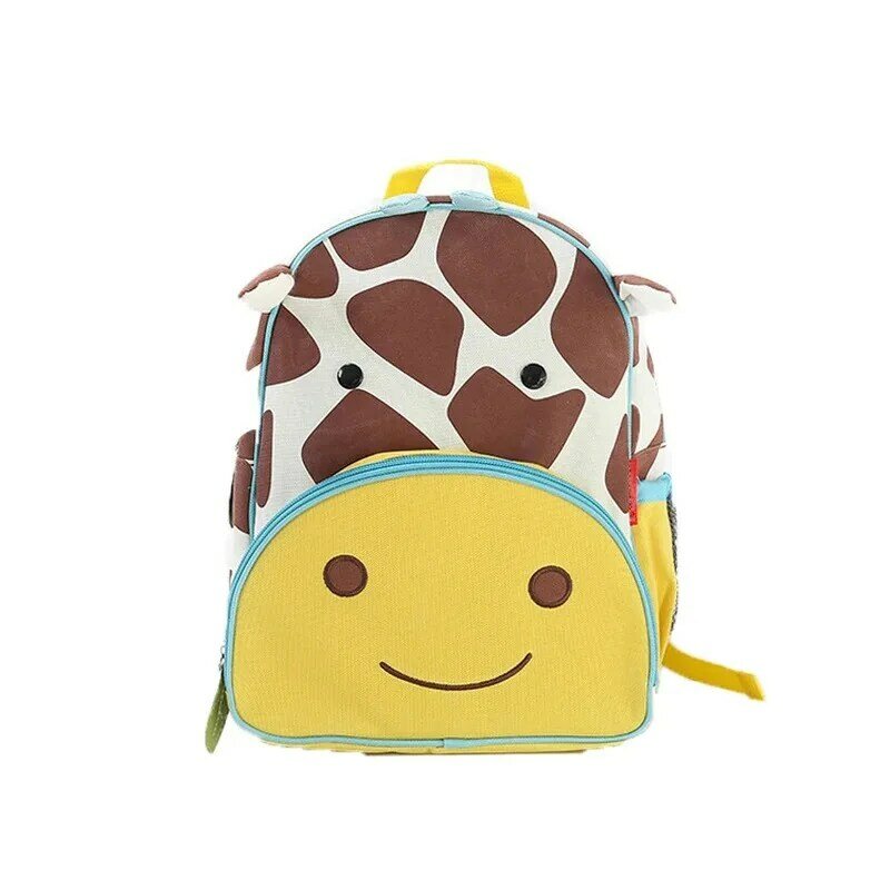 Рюкзак для девочек и мальчиков, детский школьный ранец с мультяшными животными и принтом животных для детского сада