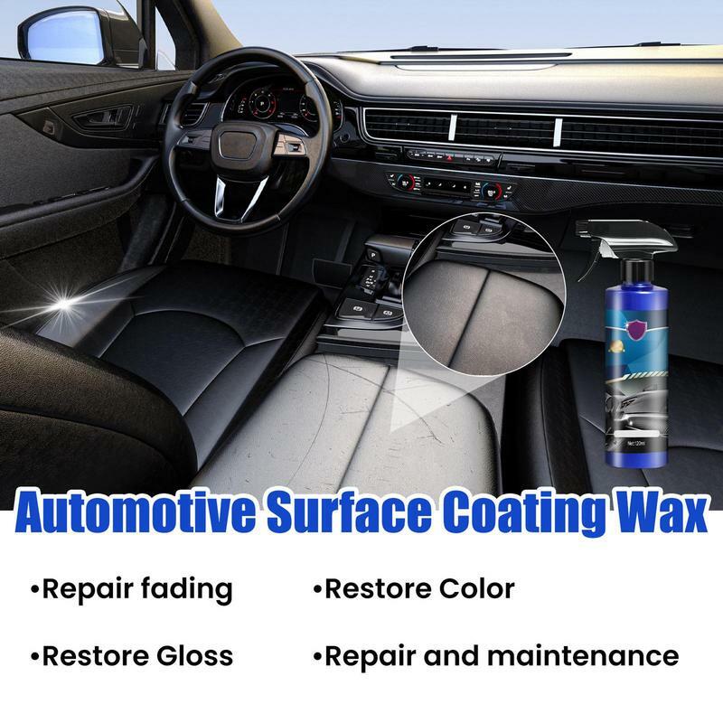 Samochodowa ceramiczna powłoka Nano Spray szybko drobny środek usuwanie zarysowań hydrofobowa warstwa polerująca farba powłoka środek lakier do samochodu nanosy