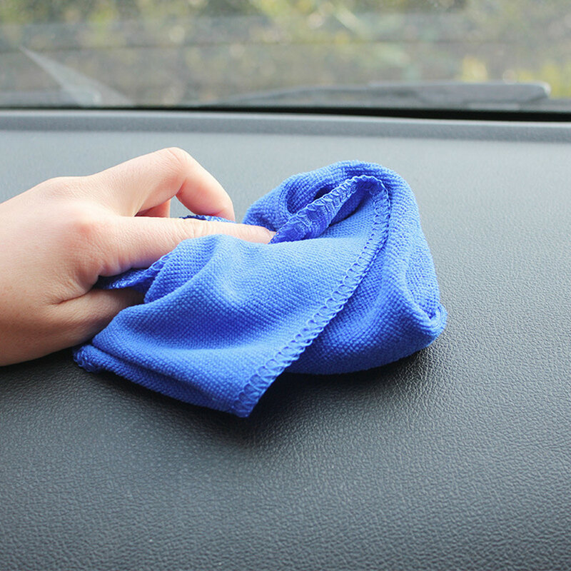 Ręczniki z mikrofibry 30*30CM myjnia samochodowa do suszenia ręcznik ścierki do czyszczenia gospodarstwa domowego silnie pochłaniający ściereczka do polerowania z detalami