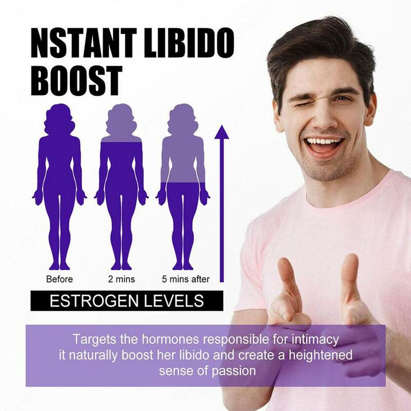 5 buah Desire Fusion Passion Elxir Libido Booster untuk wanita meningkatkan kepercayaan diri meningkatkan daya tarik menyalakan cinta