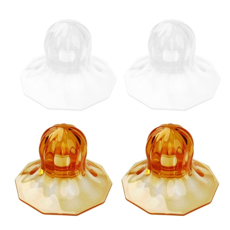 New 2PCS Silicone Nipple Correction Breast Correcting Shell Nursing Cup Braces Redress Niplette Correction Clamps Corrector