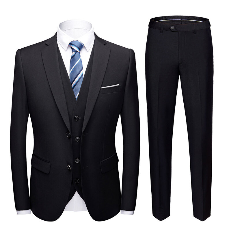 LH112 Men's suits, slim fit small suits, best man and groom wedding dresses