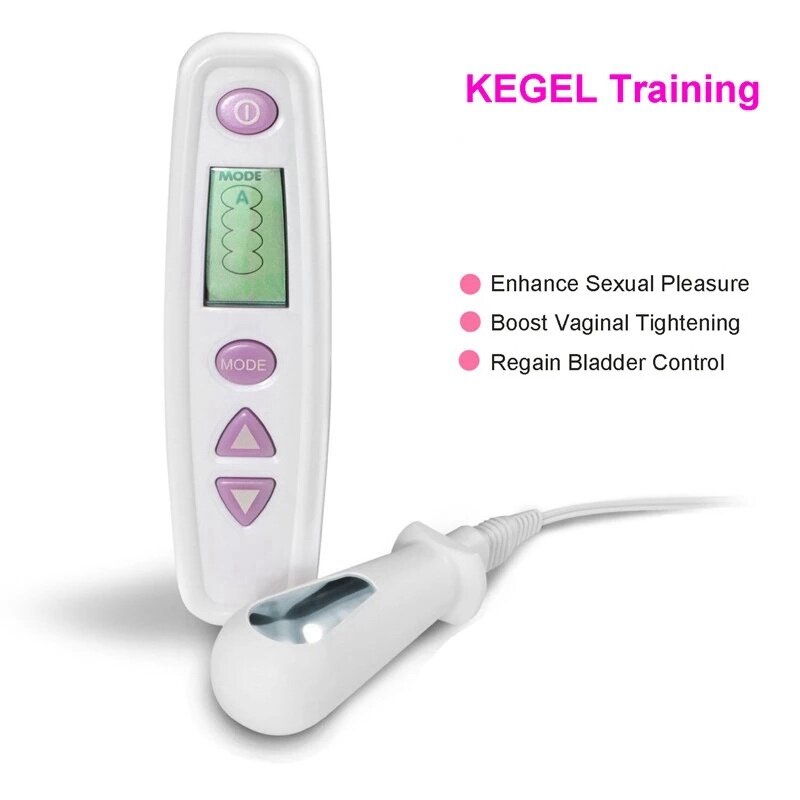Électrodes de sonde vaginale pour exercice de plancher pelvien, thérapie d'ence non simplifiée, exercice de Kegel, utilisation avec des machines TENS et EMS