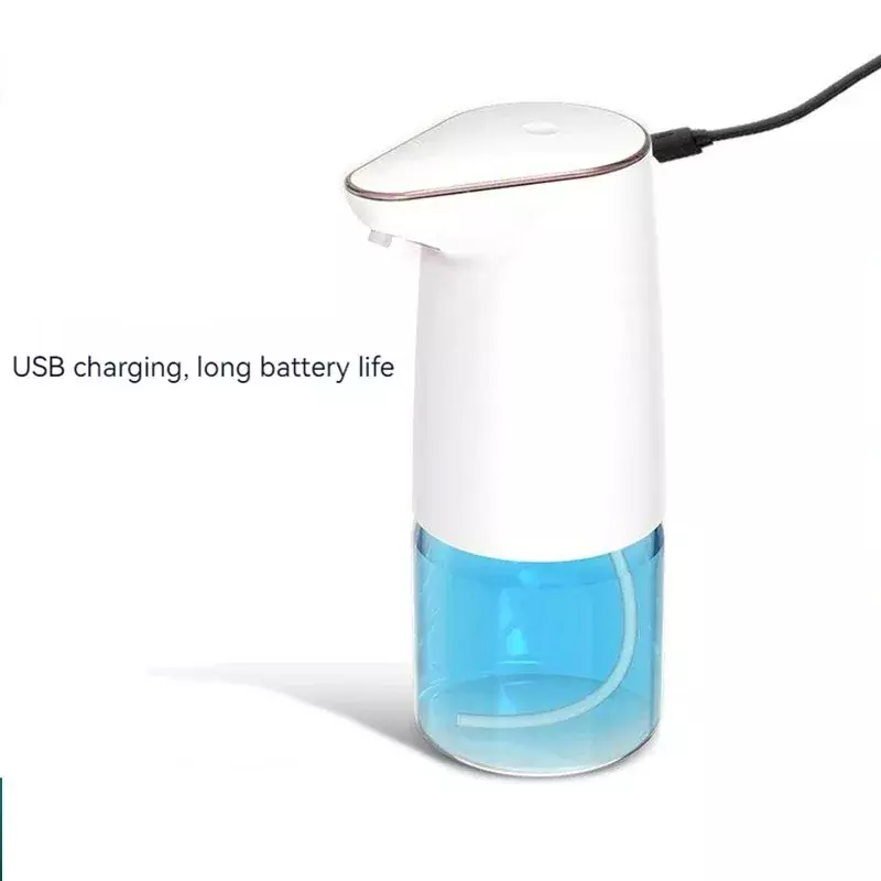 Dispensador automático de jabón líquido para baño, lavadora inteligente de manos con carga USB, sin contacto, dispensador automático de jabón espumoso