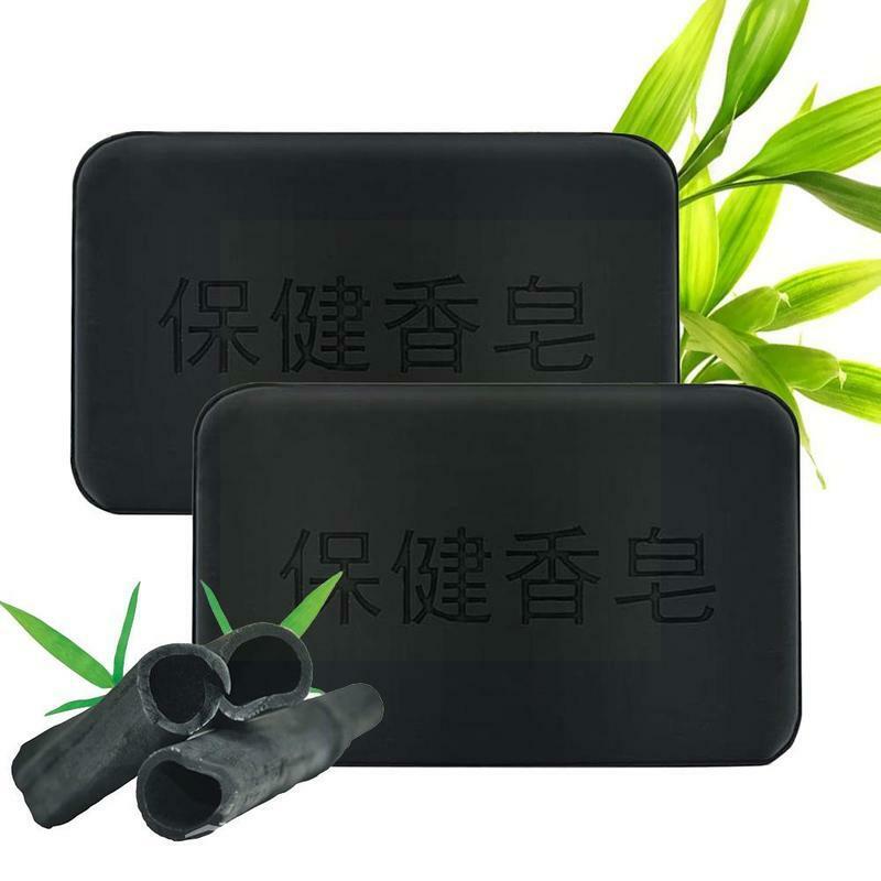 Face Body Healthy handmade Propolis Bamboo Charcoal Soap Personal Care Whitening Rejuvenation Tourmaline Soap For Bath & Sh J9L0