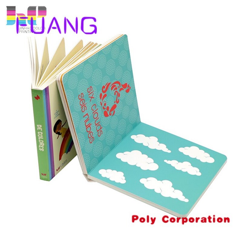 Custom  Factory Price Print Cheap Children And Baby Board Book Printing