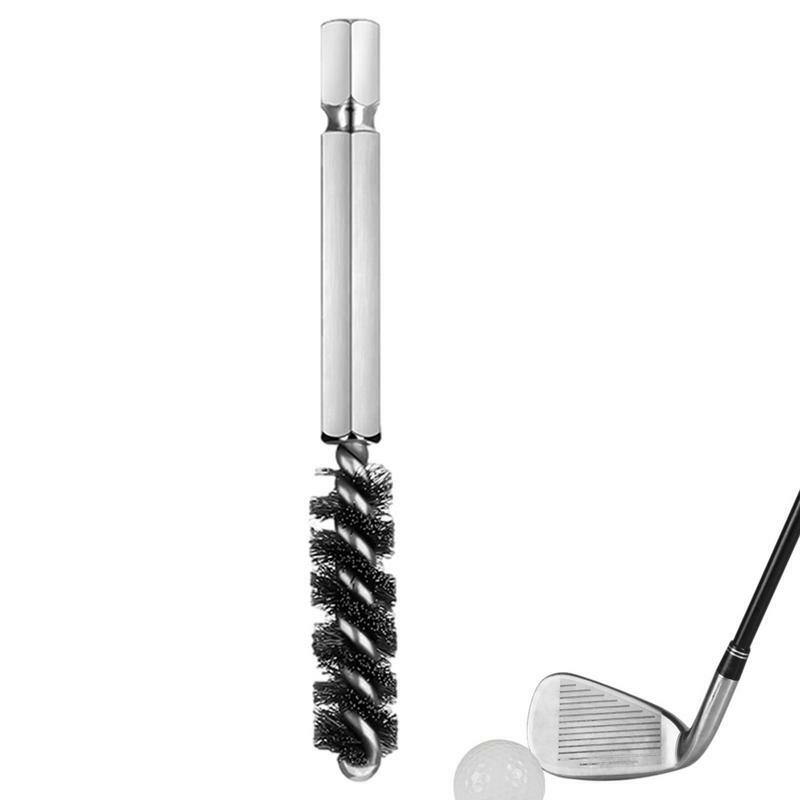 Mazze da Golf Head Hosel Brush spazzola per mazze da Golf spazzola metallica strumento per la pulizia spazzola metallica per trapano elettrico facile da installare