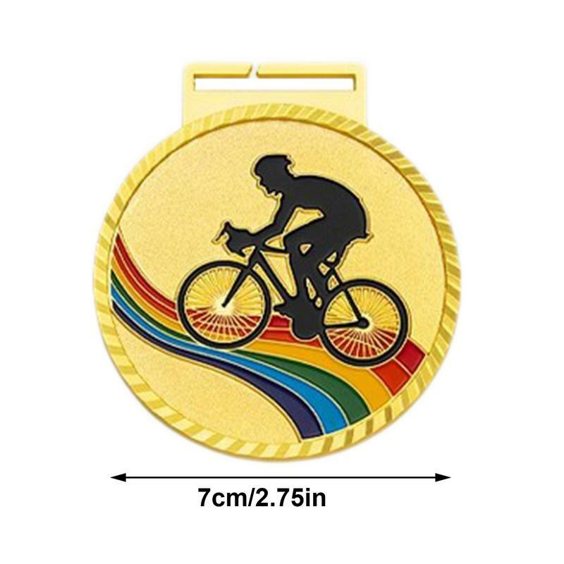 Medals For Awards Zinc Alloy Gold Glossy Race Award Medals Multifunctional Award Supplies Decorative Impressive Achievement