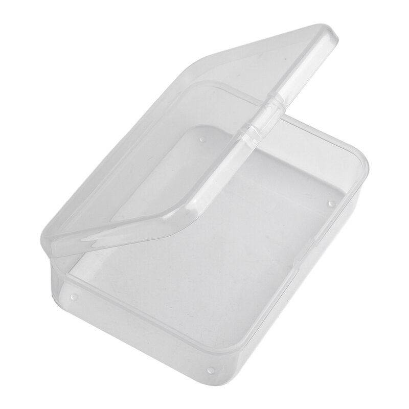 Crafts Neads Organizer Rectangle Case 5pcs Plastic Box Packaging Receiving Storage Container Keeper Transparent