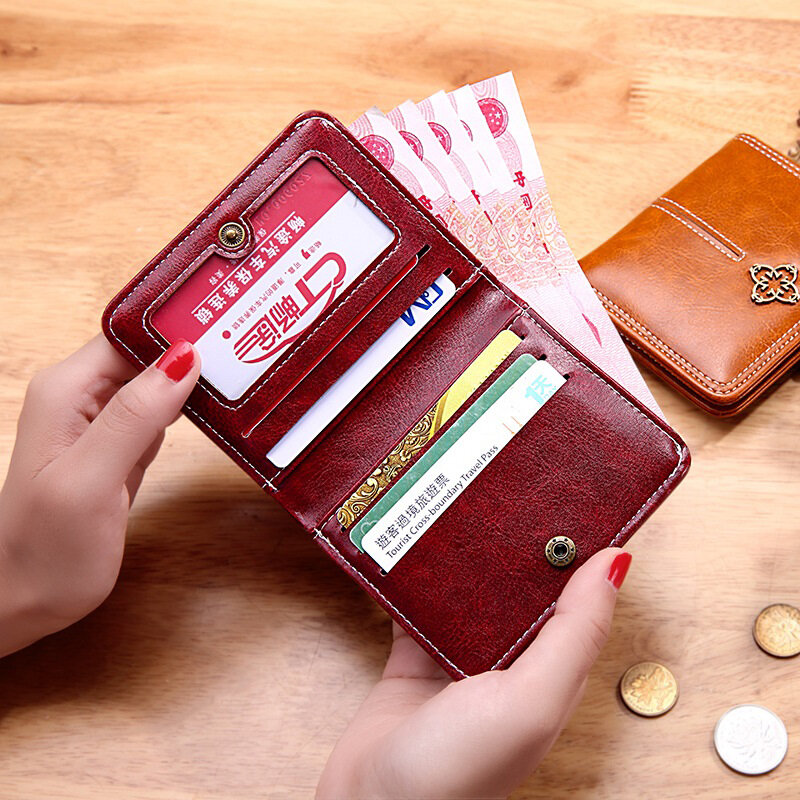 Modne damskie portfele na zamek błyskawiczny torba na monety dla kobiet Mini portfel luksusowy projektant PU skórzane etui na karty torebki damskie prezenty