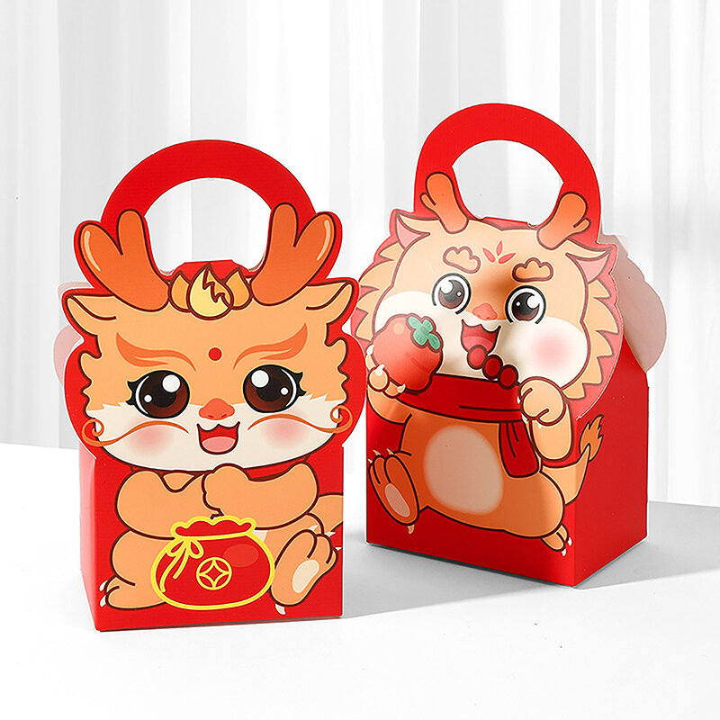 Boîte à Biscuits pour Nouvel An Chinois, Emballage Cadeau, ixdu Festival du Printemps