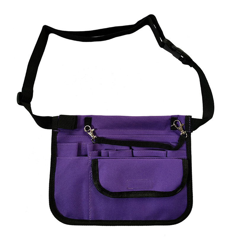 Nurse Organizer Belt Fanny Pack 13-Pocket Waist Bag For Scissors Care Kit Tool Storage Bum Bag Unisex Nurse Apron Hip Purse