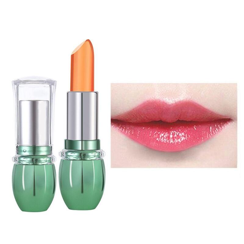 Aloe Vera Lipstick Waterproof Color Changing Long Lasting To Lip Balm Nourishing Lip Cosmetic Fade Moisturizing Not Easy I0R1