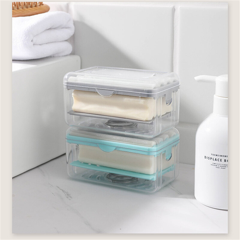 Portasapone multifunzionale con rulli per bagno doccia Free-Rub scatola di sapone di scarico porta sapone scatola portasapone