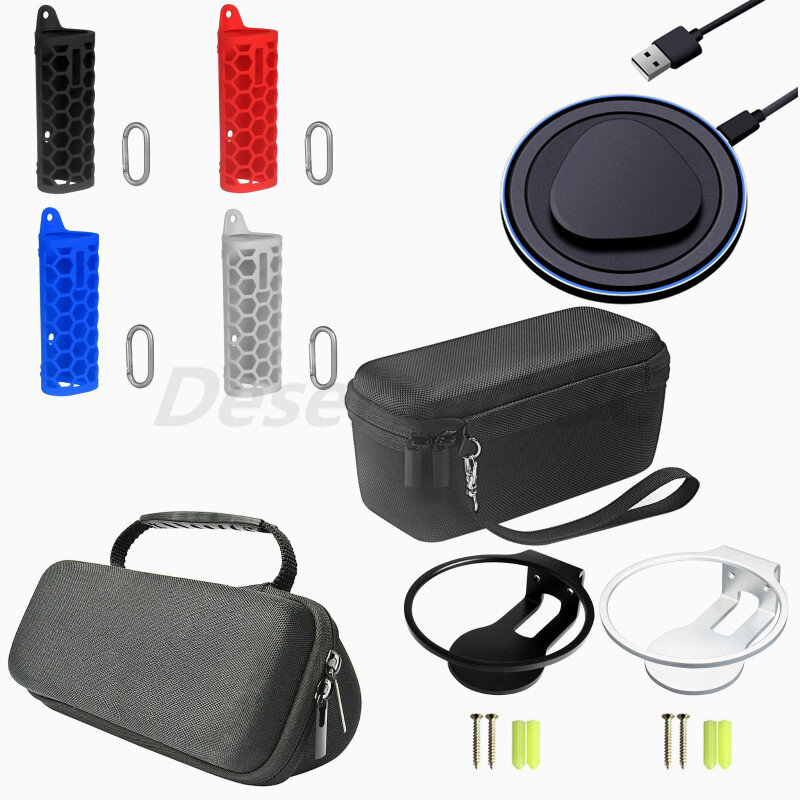 WLAN y caja dura de altavoz compatible con Bluetooth para Sonos Roam, altavoz inteligente, a prueba de golpes, bolsa de transporte a prueba de polvo