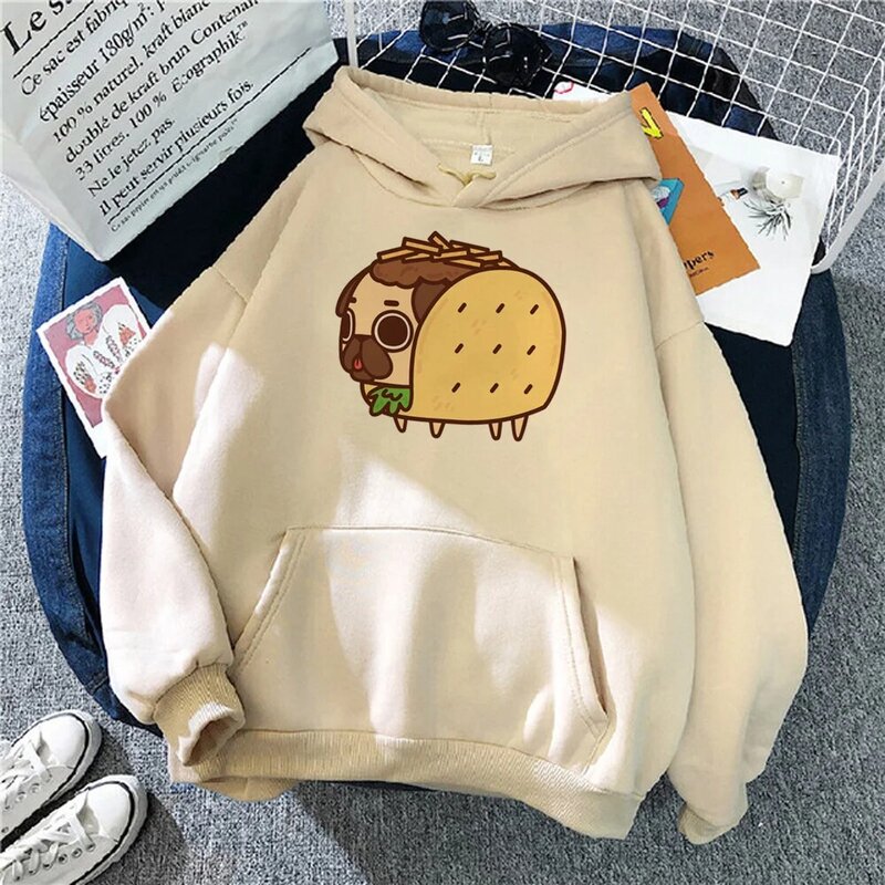 Taco hoodies women sweat y2k y2k aesthetic clothes hoddies women japanese sweater