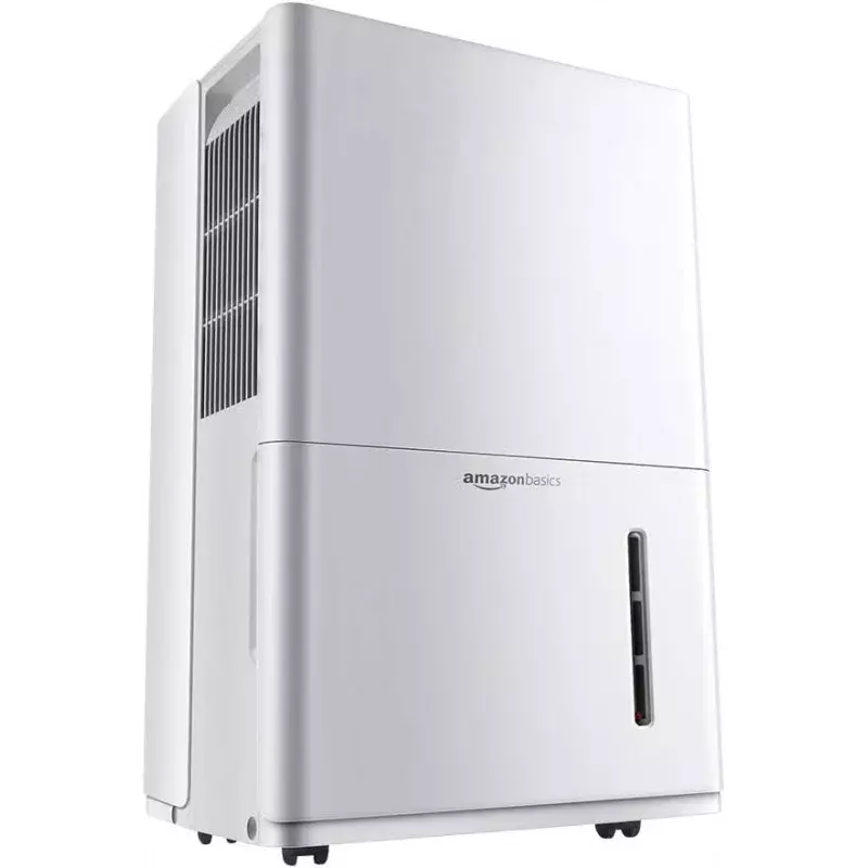Basics Dehumidifier - For Areas Up to 4000 Square Feet, 50-Pint, Energy Star Certified, White
