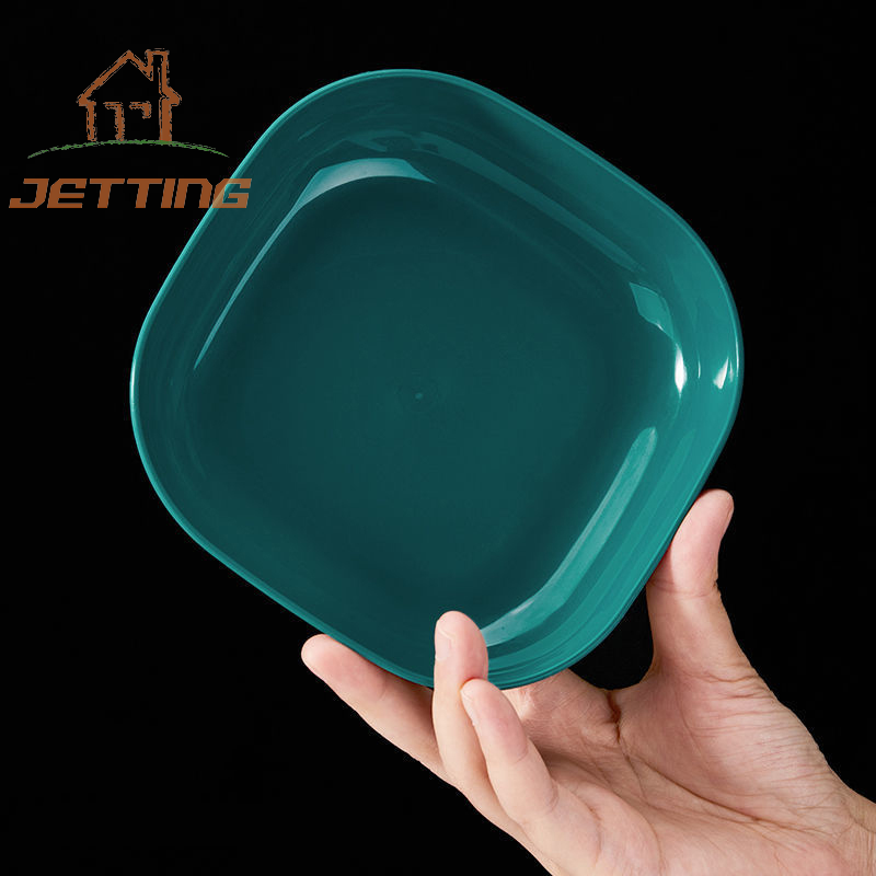 Spit Bone Dish Spit Bone Dish Home Snack Small Dish Salty Dish Plastic Snack Cake Dish Dining Table Garbage Plate Fruit Tray