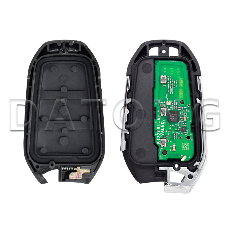 Datong Wereld Auto Afstandsbediening Sleutel Voor Peugeot 508 5008 2020 2021 4A Hitag Aes IM3A NCF29A1M 433.92Mhz Originele promixity Card