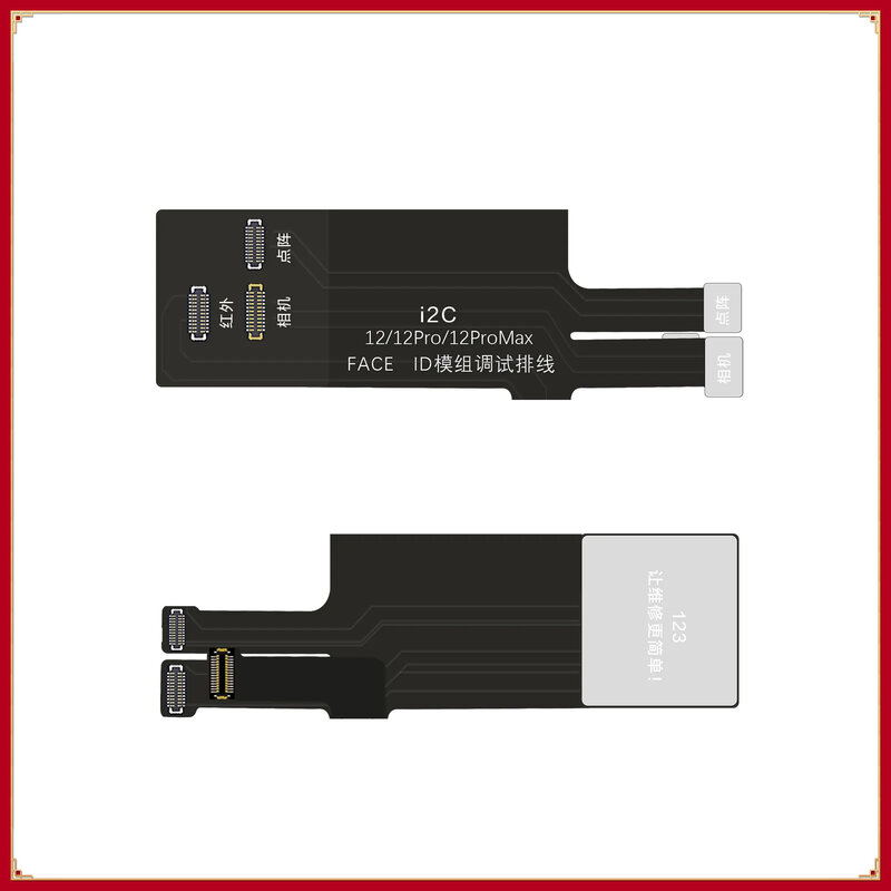 I2c Infrarot-Punktmatrix-Test kabel für das iPhone 12/12p/12pm Face ID Fix Reparatur Debugging-Bild werkzeuge Schnelle Diagnose