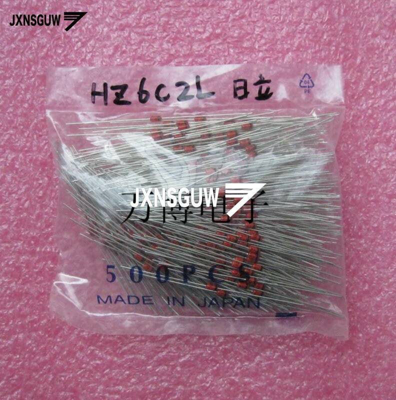 Diodo original do-35 hz6c2 6.0v-diodo 6.3v 0.5w de 20 pces japão zener HZ6C2TA-N-EQ