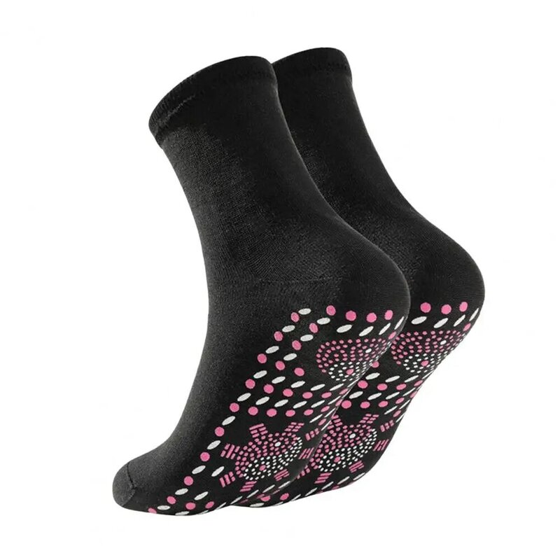 1 пара теплых носков, поглощающие пот дезодорирующие антифрикционные антизамерзающие высокоэластичные теплые Самонагревающиеся терапевтические носки