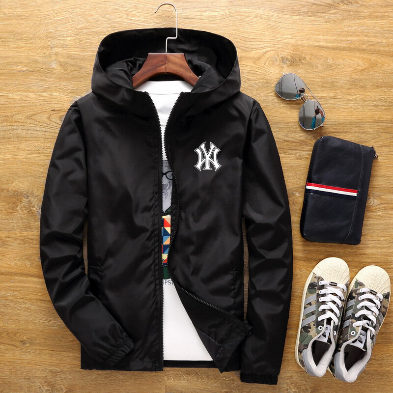 바람막이 등산 비옷 파카 남성용 재킷, 테크웨어 남성용 용수철 점퍼, 의류 코트
