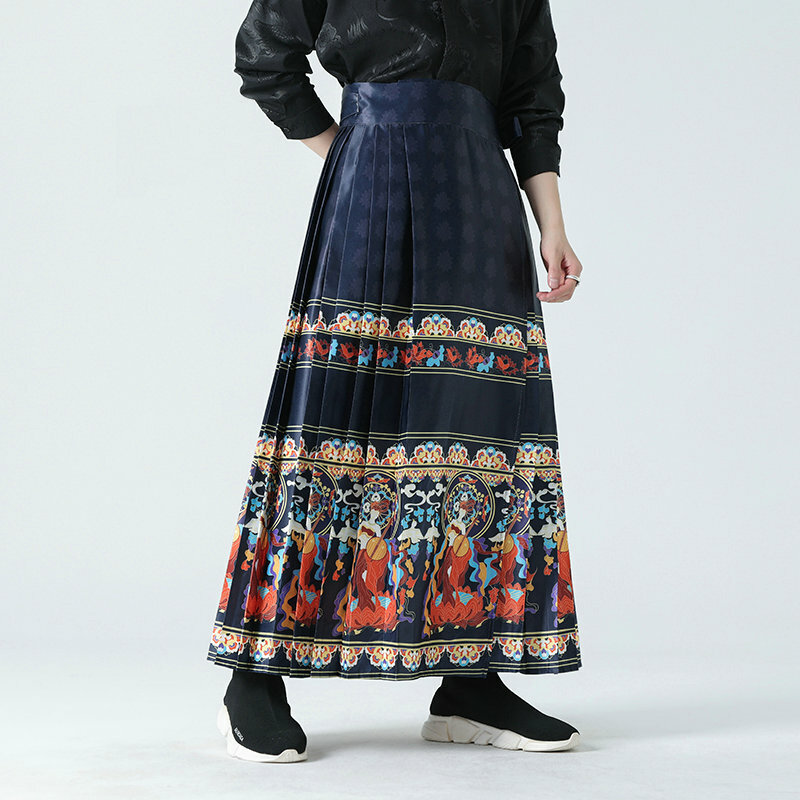 Celana Joger pria dan wanita, Bawahan rok kasual gaya Harajuku ukuran besar 5XL untuk lelaki dan perempuan