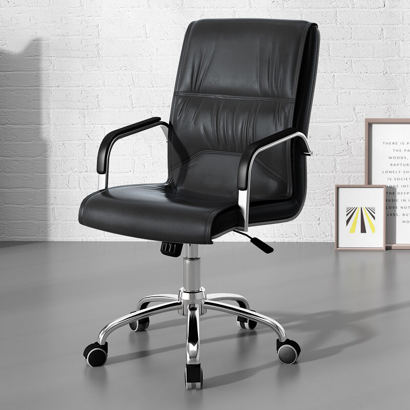 Sillas minimalistas cómodas para oficina, cubierta de suelo ergonómica, resistentes, para conferencias, Gamer, Rugluar, OK50YY
