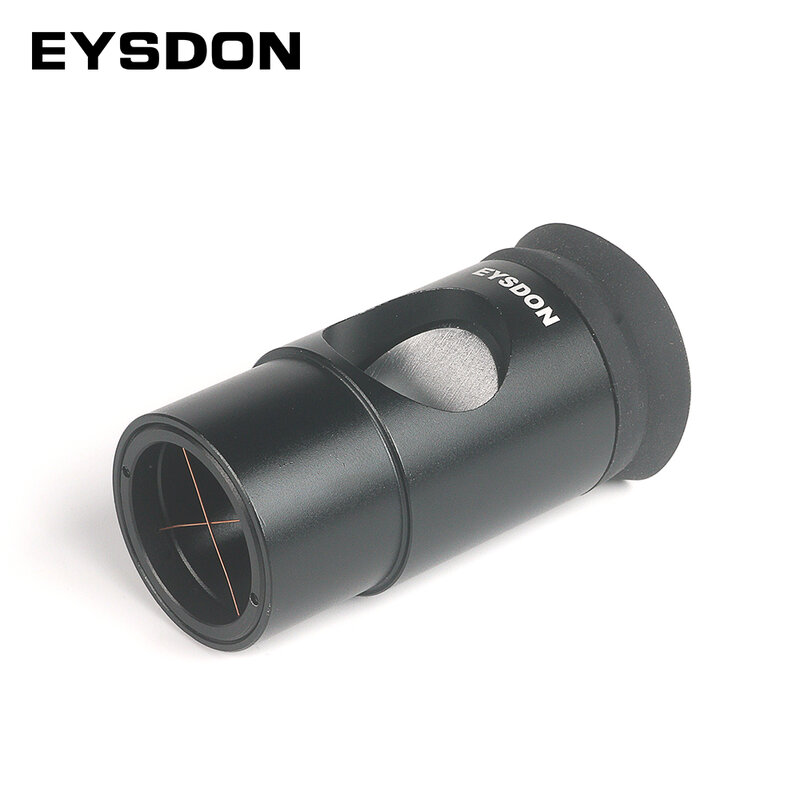 EYSDON 1.25 인치 체셔 시준기 접안렌즈, 완전 금속 크로스 헤어 시준기, 반사경용 크로스 보정 접안렌즈