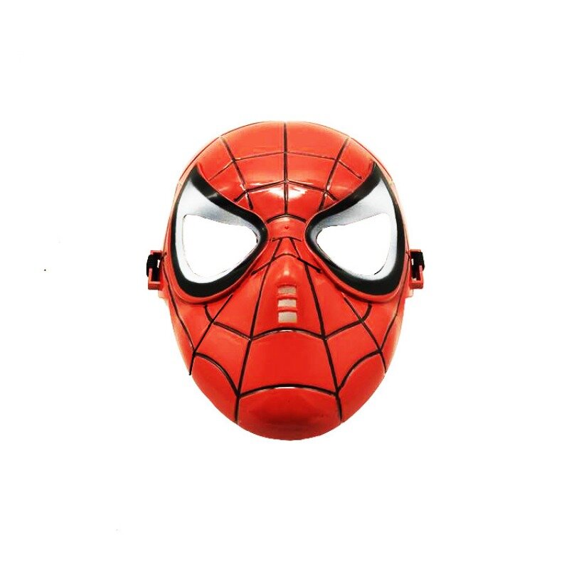 BEAST KINGDOM Spider Man maska dzieci rekwizyty do Cosplay Ironman Halloween element ubioru impreza tematyczna maska prezent urodzinowy dla dzieci zabawki nowość
