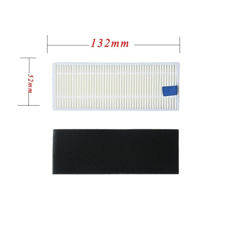 Replacement For Qihoo 360 S6 Robot Vacuum Cleaner Main Brush Side Brush Hepa Filter Mop Pads Accessories Mop Cloth Spare Parts
