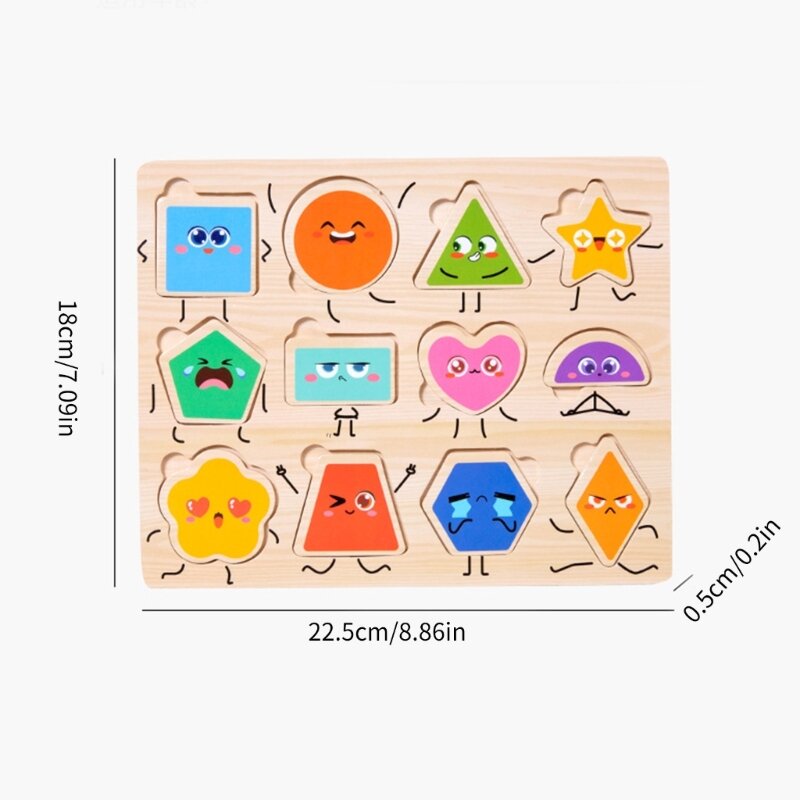 Giocattolo blocchi costruzione per scuola materna Giocattolo puzzle a tema simpatico cartone animato per bambini