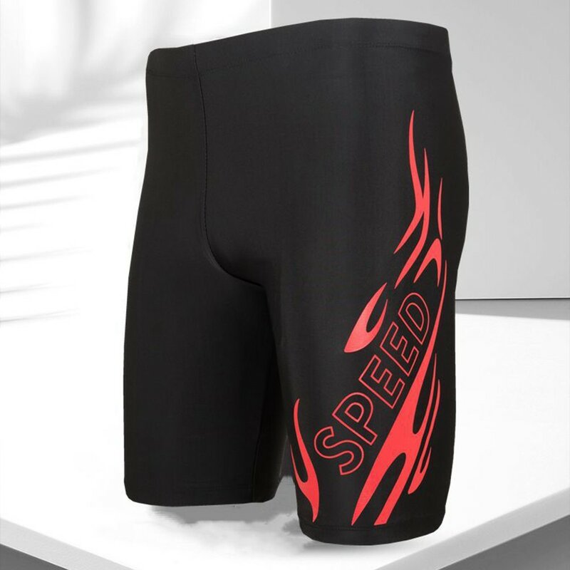 Durable High Quality Practical Mens Swimsuit Boxer Comfortable Jammers Mens New Polyester Trunks Beach Quick-Dry