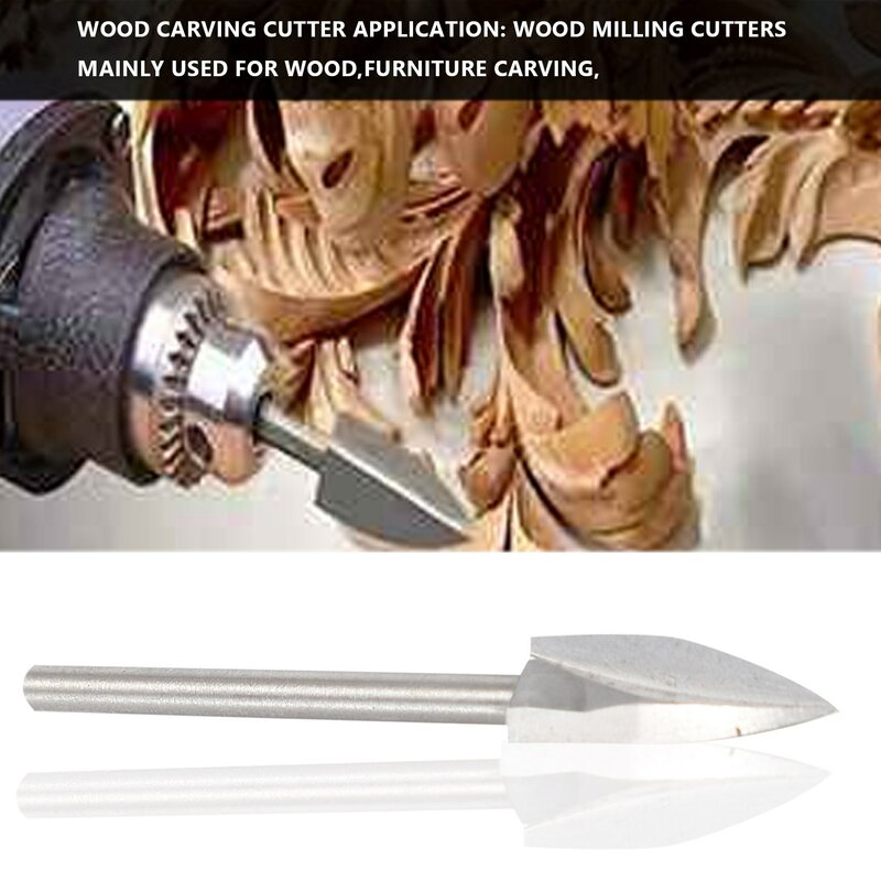 Juego de brocas de acero para tallado de madera, 10 piezas, se utiliza para carpintería, broca de molienda de carburo