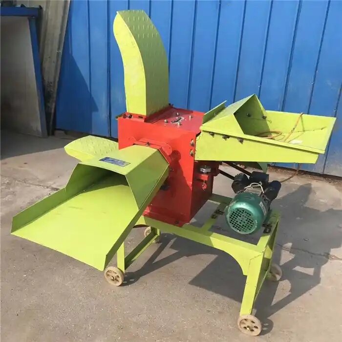 Multifunctional hay grass stalk grass crusher Straw silage cattle fodders chaff cutter machine for horse feed in India