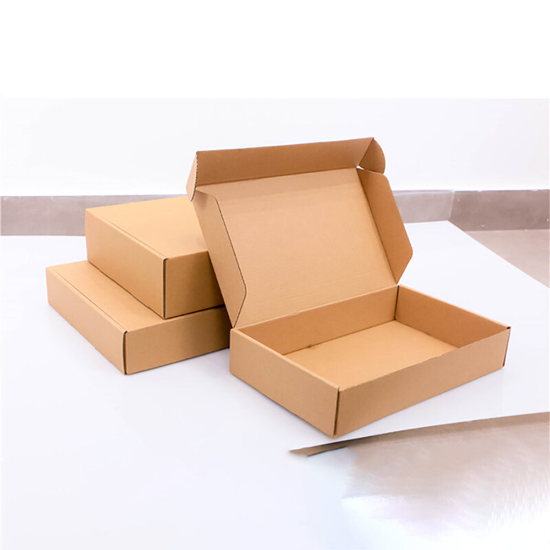 1pc ofício caixa de papel kraft para a caixa do telefone embalagem festa de casamento pequeno presente doces favor pacote caixas evento favor suprimentos