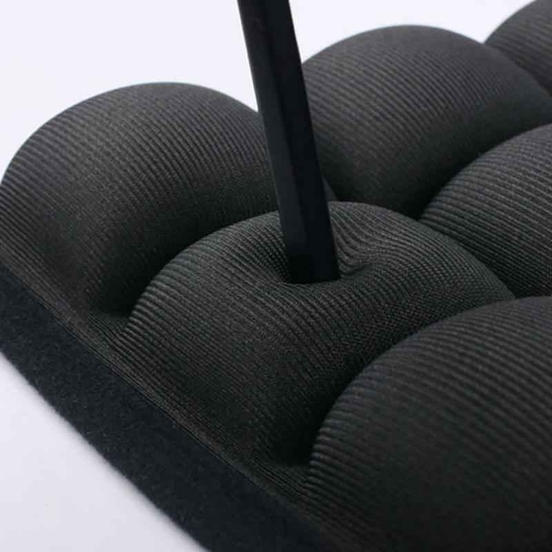 Schreibtischs tuhl kissen rutsch festes 3D-Sitzkissen Stuhl kissen atmungsaktive Baumwolle 17,7x17,7 in ergonomischen Sitzkissen mit Po-Unterstützung