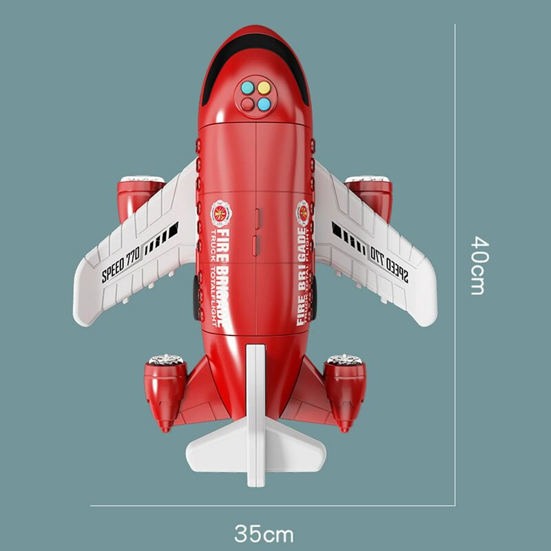 Groot Vliegtuig Speelgoed Kids Vliegtuig Multifunctioneel Valbestendig Vliegtuig Speelgoed Voor Kinderen Jongens Meisjes Speelgoed Cadeau