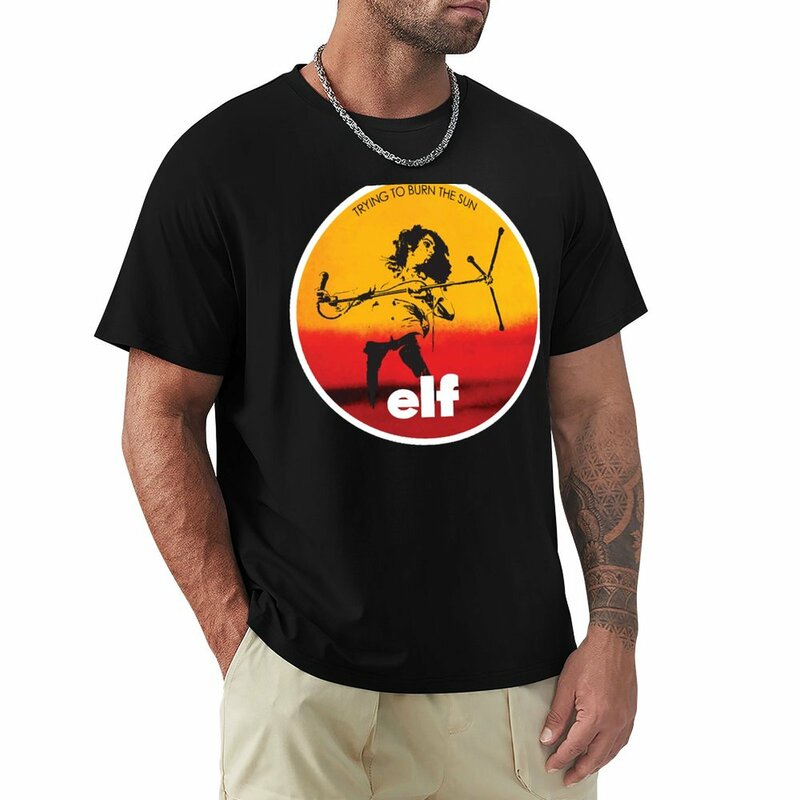Camiseta para hombre, camisa de los negros, camisa con estampado de "Quiero quemar el sol"