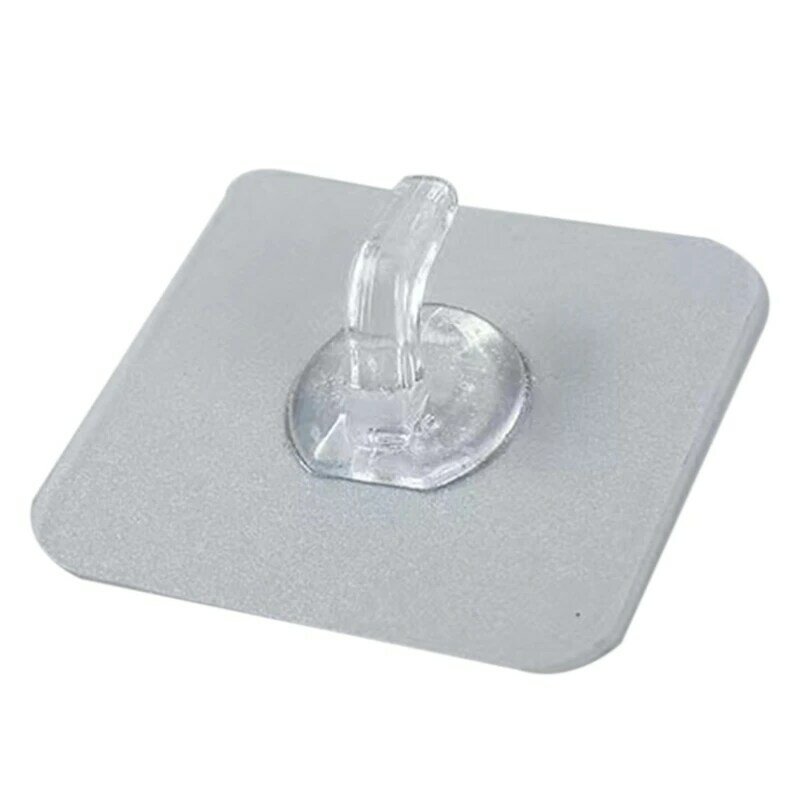 Wall Hook Strong Self Adhesive Transparent Suction Cup Heavy Load Rack for Home Kitchen Bathroom Door Hanger Towel