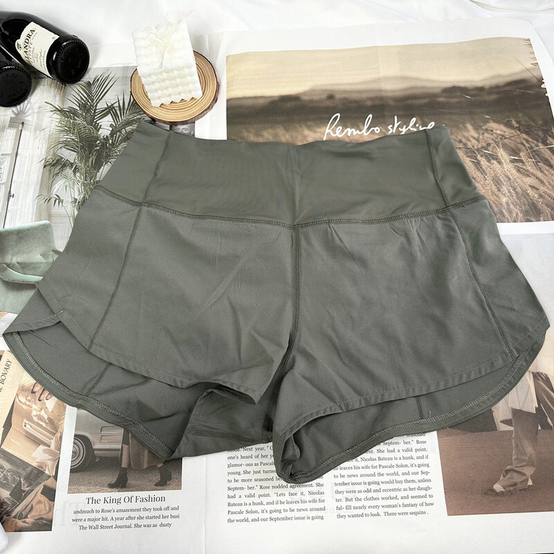 Women High Waist Shorts With Sporty Shorts