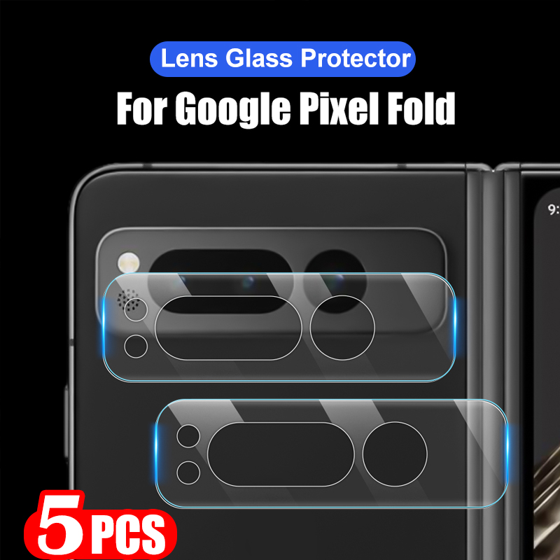 Lente de câmera HD para Google Pixel Fold, protetor de tela de vidro temperado, 5G, 2023