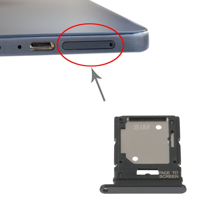 Taca karty SIM + taca karty Micro SD dla Xiaomi Redmi uwaga 11 Pro 4G/Redmi uwaga 11 Pro 5G/Redmi uwaga 11E Pro/Redmi uwaga 11 Pro + 5G