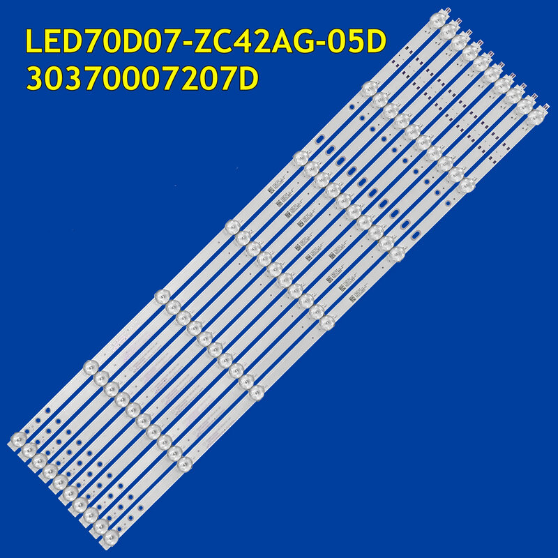 Bande de rétroéclairage LED TV pour L70M7-EA LED70D07-ZC42AG-05D 30ino 0007207D