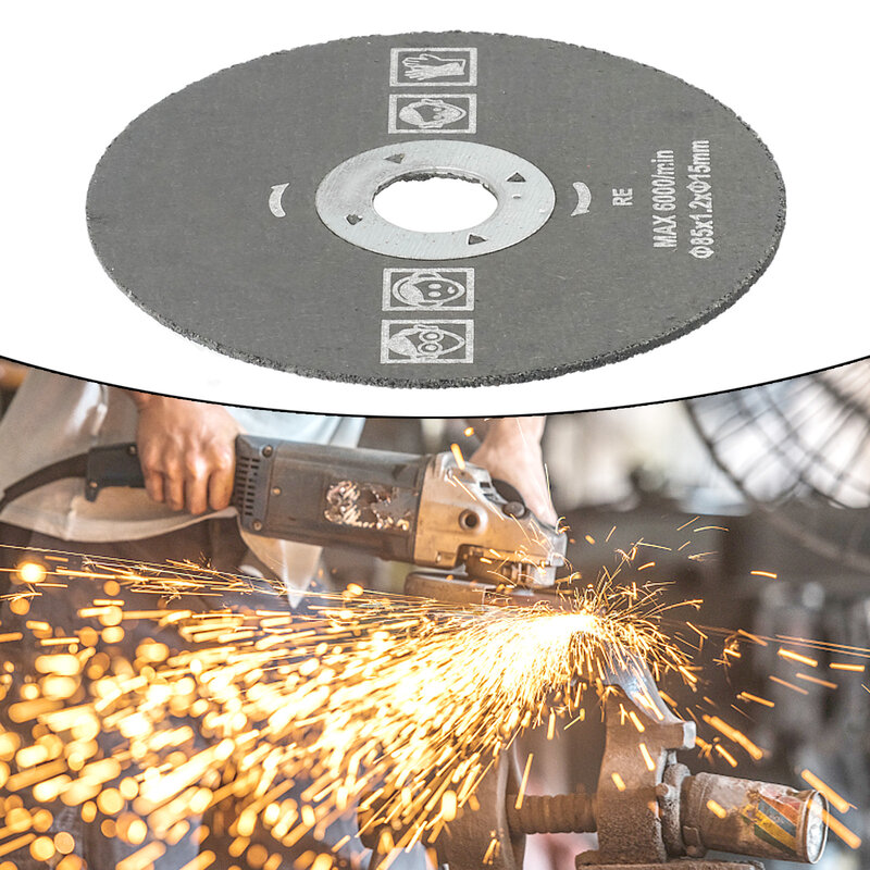 85mm Cutting Disc  High Hardness and Wear Resistance  Perfect for Plane Processing of Metal and Hard Materials