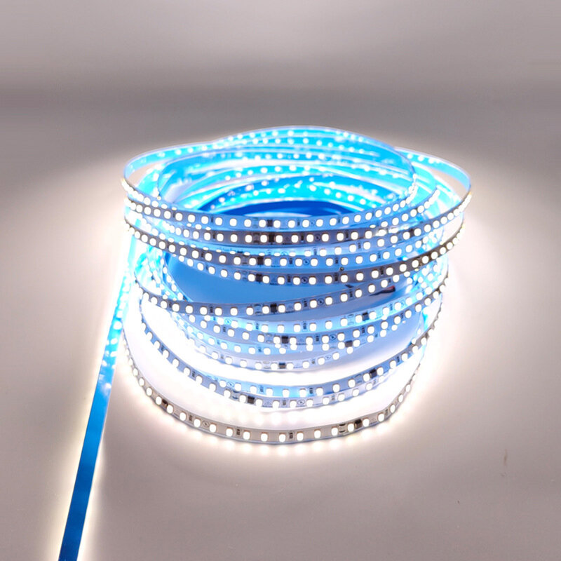Impermeável LED Strip Light para Decoração Sala de Estar, Branco Natural, Branco Quente, Alto Brilho, 220V, 2835, 120 LEDs/m, 5m, 10m, 20m